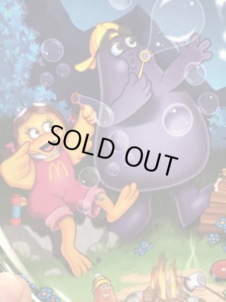 マクドナルドのビンテージのプラスチックプレート