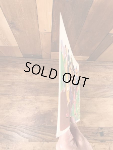 70年代のマクドナルドのビンテージのランチョンマット