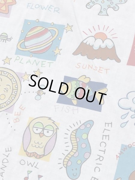 80~90年代のマクドナルドのマックキッズのヴィンテージのフラットシーツ