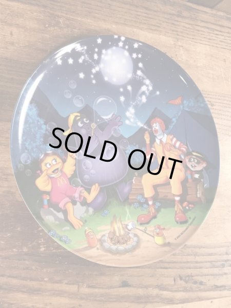 マクドナルドのビンテージのプラスチックプレート