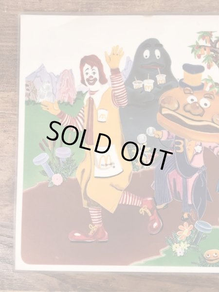 マクドナルドランドのビンテージの雑貨