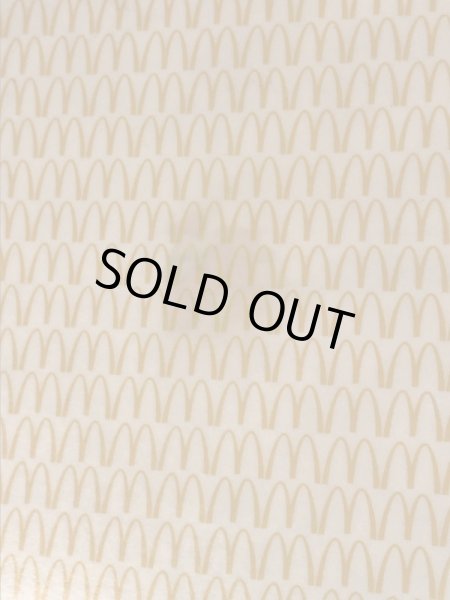 70年代のマクドナルドのビンテージのランチョンマット