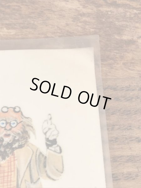 70年代のマクドナルドランドのヴィンテージのランチョンマット