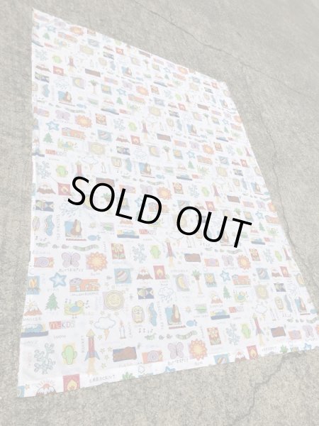 80~90年代のマクドナルドのマックキッズのヴィンテージのフラットシーツ