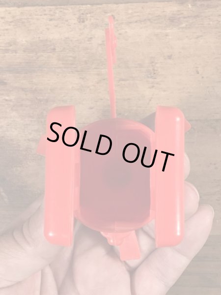 80年代のマクドナルドのビッグマックポリスのヴィンテージのハッピーミールトイ