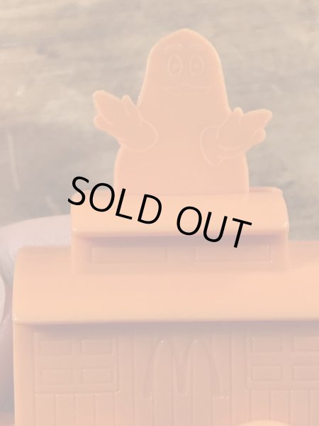 80年代のマクドナルドのグリマスのヴィンテージのハッピーミールトイ