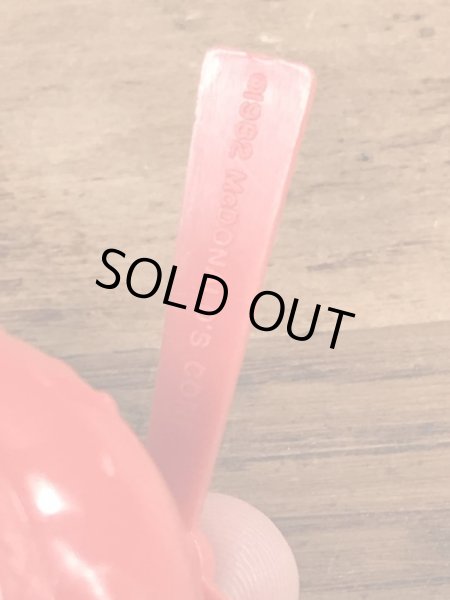 マクドナルドのビッグマックポリスのビンテージのおもちゃ