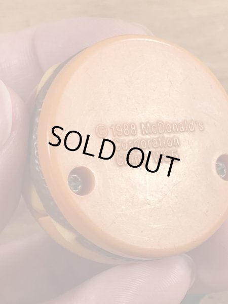 80年代のマクドナルドのニューフードチェンジャブルズのビンテージのハッピーミールトイ