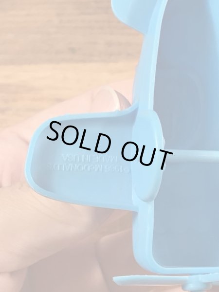 80年代のマクドナルドのフライガイのビンテージのハッピーミールトイ