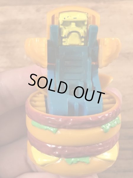 マクドナルドのフードチェンジャブルズのヴィンテージのおもちゃ