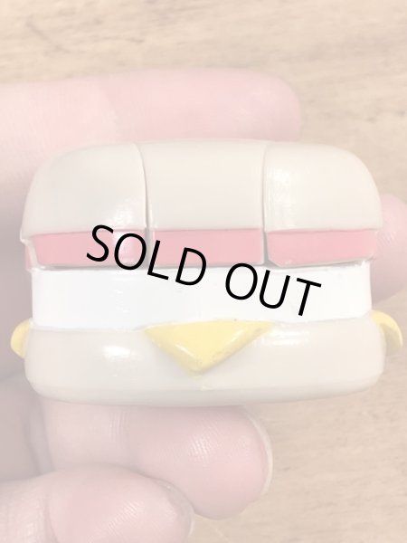 80年代のマクドナルドのフードチェンジャブルズのビンテージのハッピーミールトイ