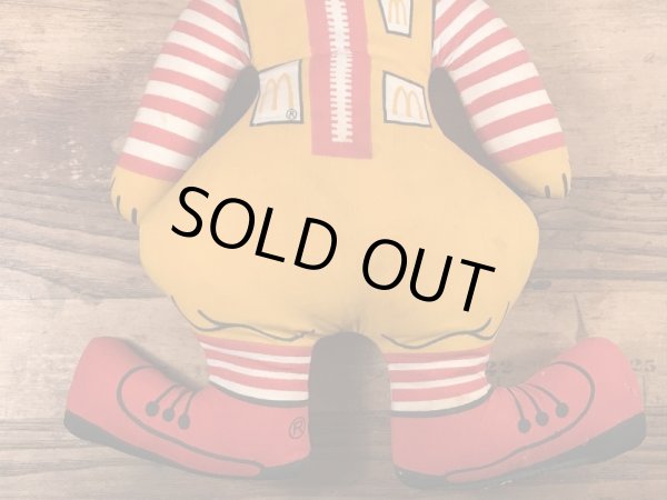 マクドナルドのロナルドのヴィンテージトイ