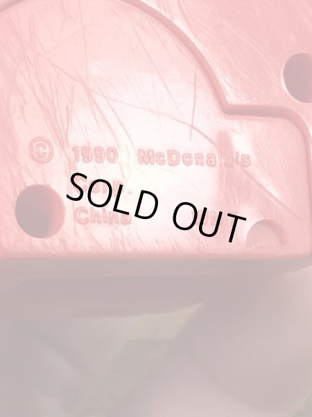 90年代のマクドナルドのマックディノチェンジャブルズのビンテージのハッピーミールトイ