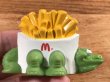 90年代のマクドナルドのマックディノチェンジャブルズのヴィンテージのハッピーミールトイ