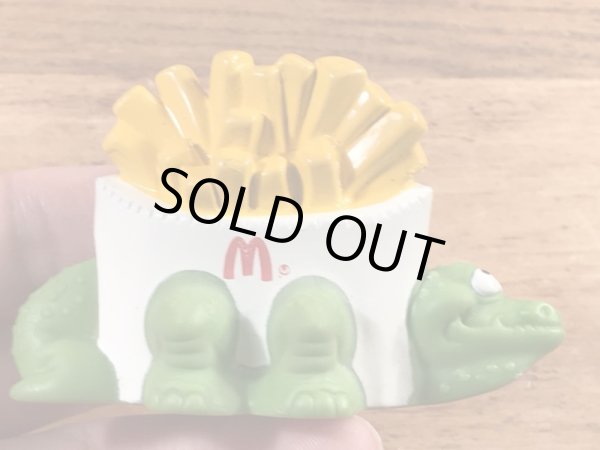 90年代のマクドナルドのマックディノチェンジャブルズのヴィンテージのハッピーミールトイ