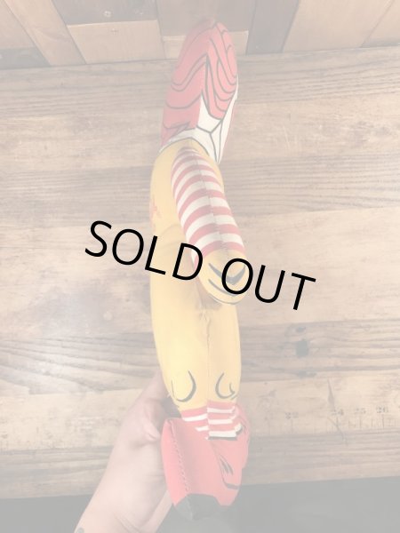 70年代のマクドナルドのロナルドのビンテージのクロスドール