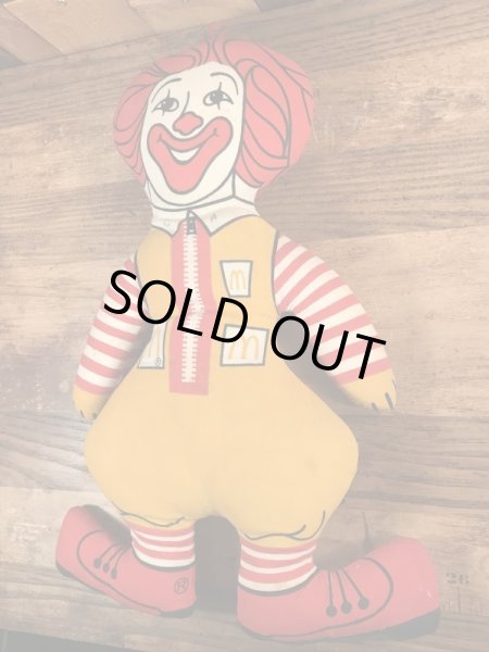 マクドナルドのロナルドのヴィンテージトイ