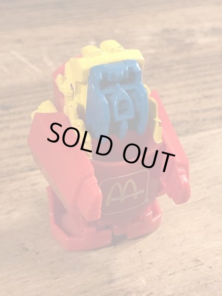 マクドナルドのチェンジャブルズのビンテージのおもちゃ