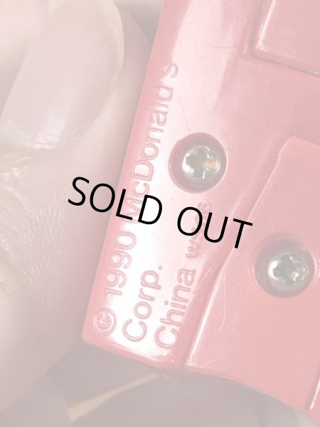 マクドナルドのマックディノチェンジャブルズのビンテージのおもちゃ