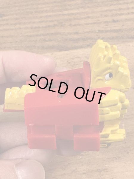 マクドナルドのマックディノチェンジャブルズのビンテージのおもちゃ