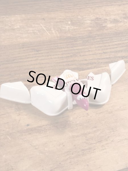 90年代のマクドナルドのマックディノチェンジャブルズのヴィンテージのハッピーミールトイ