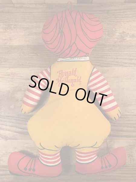 マクドナルドのロナルドのヴィンテージトイ