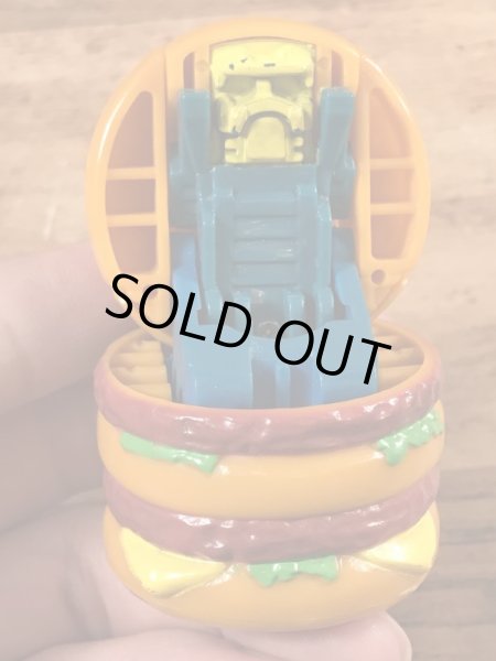 80年代のマクドナルドのフードチェンジャブルズのビンテージのハッピーミールトイ