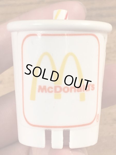 80年代のマクドナルドのフードチェンジャブルズのビンテージのハッピーミールトイ