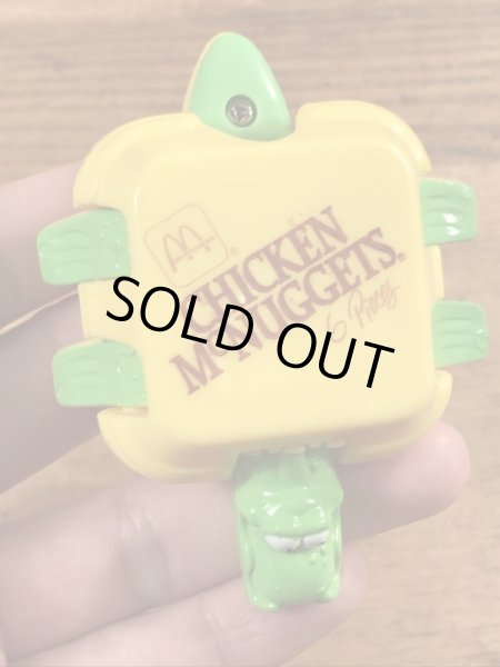 90年代のマクドナルドのマックディノチェンジャブルズのビンテージのハッピーミールトイ