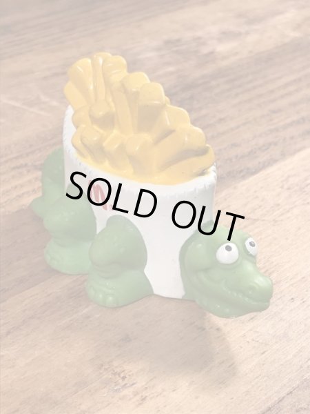 90年代のマクドナルドのマックディノチェンジャブルズのヴィンテージのハッピーミールトイ