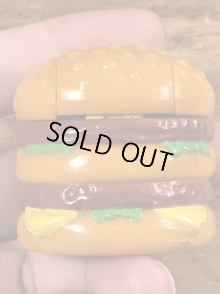 80年代のマクドナルドのフードチェンジャブルズのビンテージのハッピーミールトイ