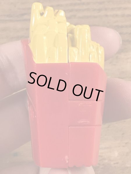 90年代のマクドナルドのマックディノチェンジャブルズのヴィンテージのハッピーミールトイ