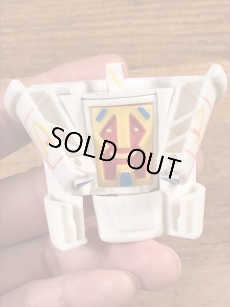 マクドナルドのニューフードチェンジャブルズのヴィンテージのおもちゃ