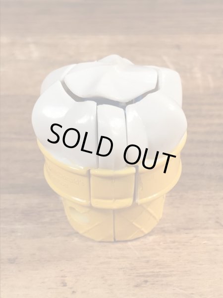 90年代のマクドナルドのマックディノチェンジャブルズのビンテージのハッピーミールトイ