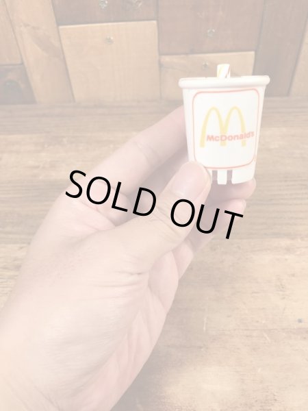 80年代のマクドナルドのフードチェンジャブルズのビンテージのハッピーミールトイ