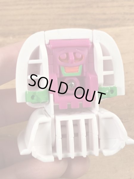 80年代のマクドナルドのニューフードチェンジャブルのヴィンテージのハッピーミールトイ