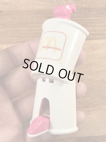 90年代のマクドナルドのマックディノチェンジャブルズのビンテージのハッピーミールトイ