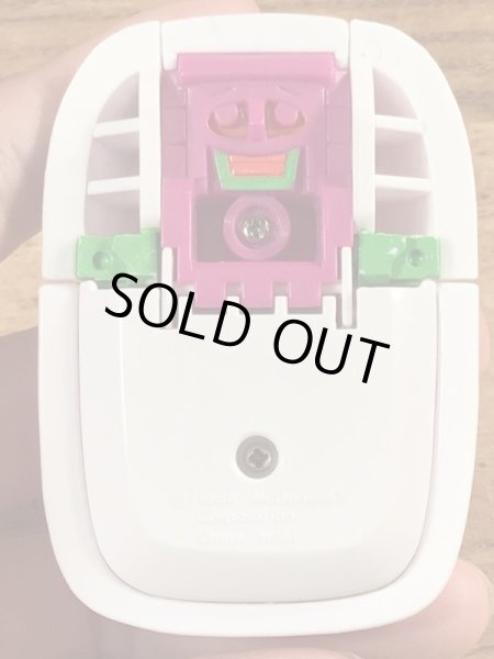 80年代のマクドナルドのニューフードチェンジャブルのヴィンテージのハッピーミールトイ