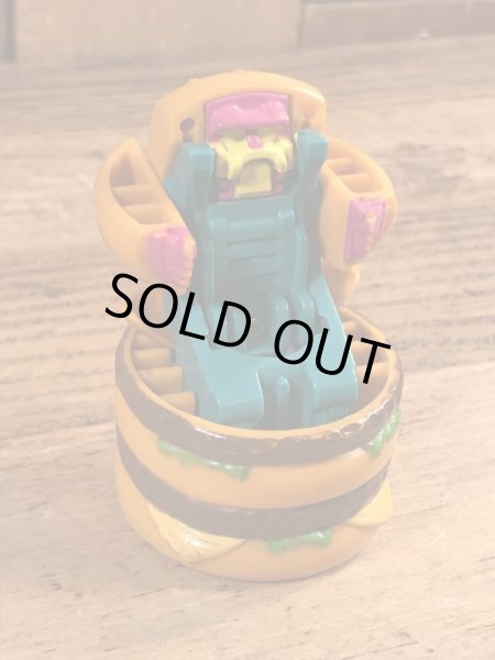 マクドナルドのニューフードチェンジャブルズのビンテージのおもちゃ