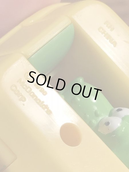 90年代のマクドナルドのマックディノチェンジャブルズのビンテージのハッピーミールトイ