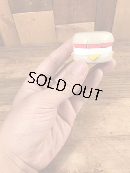 80年代のマクドナルドのフードチェンジャブルズのビンテージのハッピーミールトイ