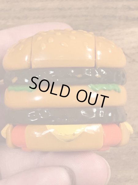 90年代のマクドナルドのマックディノチェンジャブルズのビンテージのハッピーミールトイ