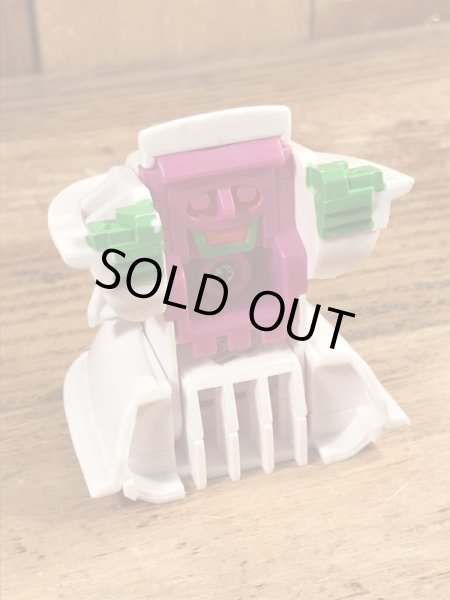 80年代のマクドナルドのニューフードチェンジャブルのヴィンテージのハッピーミールトイ