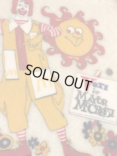 70年代のマクドナルドのビンテージのキッズトレイ