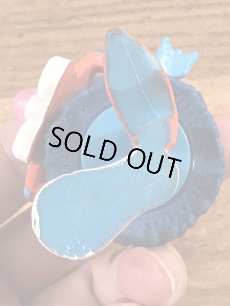 80年代のマクドナルドのファニーフライフレンズのビンテージのハッピーミールトイ