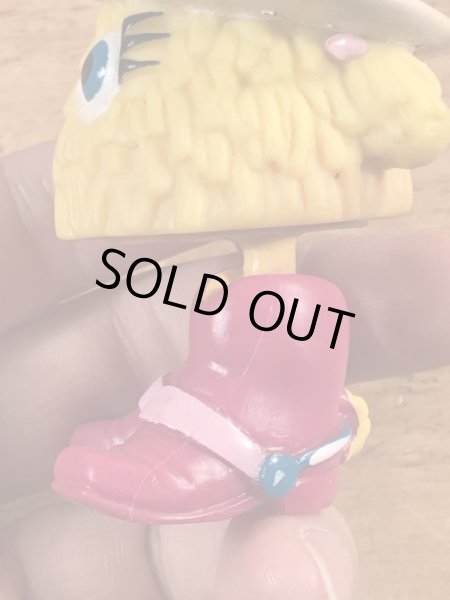 80年代のマクドナルドのファニーフライフレンズのビンテージのハッピーミールトイ