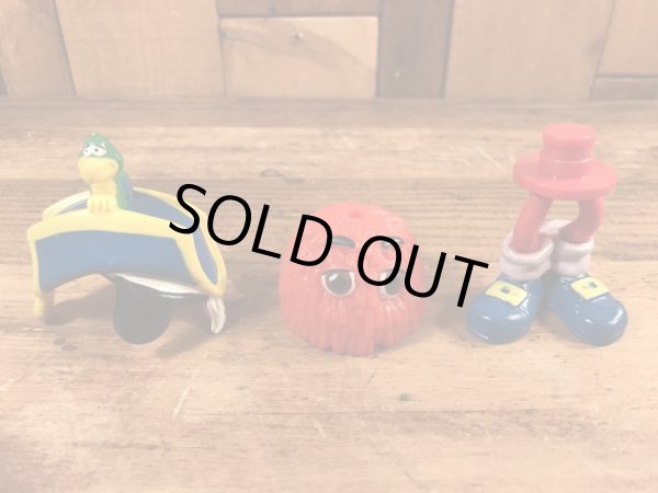 80年代のマクドナルドのファニーフライフレンズのビンテージのハッピーミールトイ