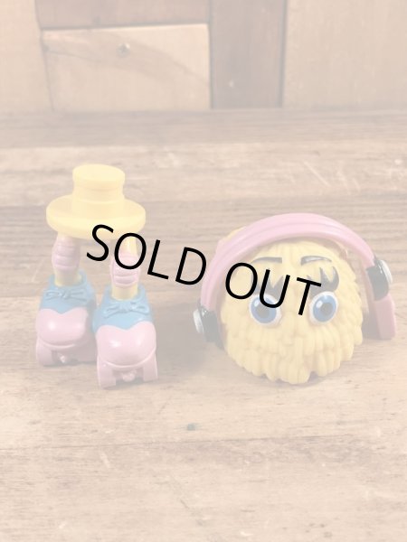 80年代のマクドナルドのフライキッズのビンテージのハッピーミールトイ