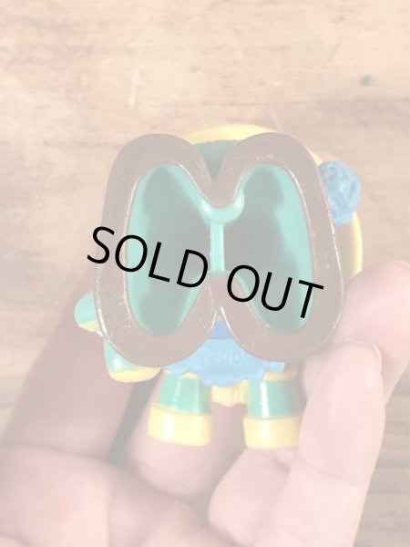 80年代のマクドナルドのフライキッズのヴィンテージのハッピーミールトイ