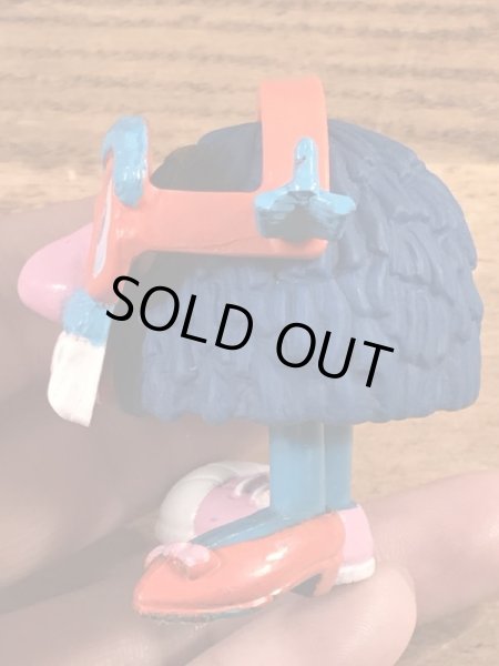 80年代のマクドナルドのファニーフライフレンズのビンテージのハッピーミールトイ